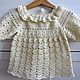 Крестильный костюм. Комплекты одежды для малышей. Knitbyrimma. Интернет-магазин Ярмарка Мастеров.  Фото №2