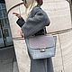 Сумка Флора из натуральной кожи под крокодила. Классическая сумка. Shapely Bags - Сумки с душой Питера. Интернет-магазин Ярмарка Мастеров.  Фото №2
