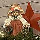 Мухоморочка .Викторианский картонаж. Елочные игрушки. Nataliia_Borovkova. Ярмарка Мастеров.  Фото №6