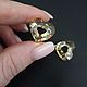 Подвеска Miss U Heart Pendant 17 мм Golden Shadow 6262. Кристаллы. Niakrise (Вера). Интернет-магазин Ярмарка Мастеров.  Фото №2