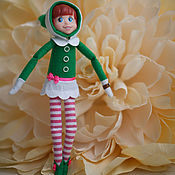 Куклы и игрушки handmade. Livemaster - original item Gnome spy (Ostrowska) - handmade Doll without a kit. Handmade.