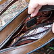 Сумка стимпанк "Рыба". Классическая сумка. Alla LeatherworkS. Ярмарка Мастеров.  Фото №6