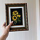 Miniature oil painting 'Sunny Sunflowers' 10/15. Pictures. Anji's favourite pictures (anzhela-a). My Livemaster. Фото №6