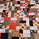 Лоскутное покрывало Блюз осени patchwork quilt покрывало Котики декор. Покрывала. Лада лоскутные покрывала. Ярмарка Мастеров.  Фото №4