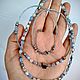 Чокер с кубиками в стиль coeur de lion в нюдовых оттенках. Чокер. Bespecial_jewelry. Ярмарка Мастеров.  Фото №6