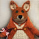 Knitted Red Fox. Stuffed Toys. AnnieIKnitToys. Online shopping on My Livemaster.  Фото №2