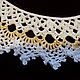 Collar crochet lace No. №57. Collars. Lace knitting workshop. Lidiya.. My Livemaster. Фото №6