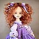 Violetta. Author's textile doll collectible, Dolls, Taganrog,  Фото №1
