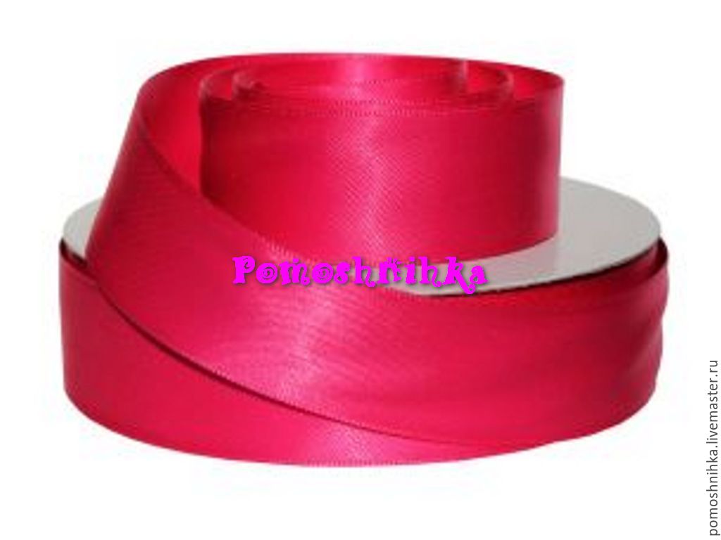 Лента атласная двухсторонняя 12 мм, 25 мм, 50 мм в интернет-магазине на ...