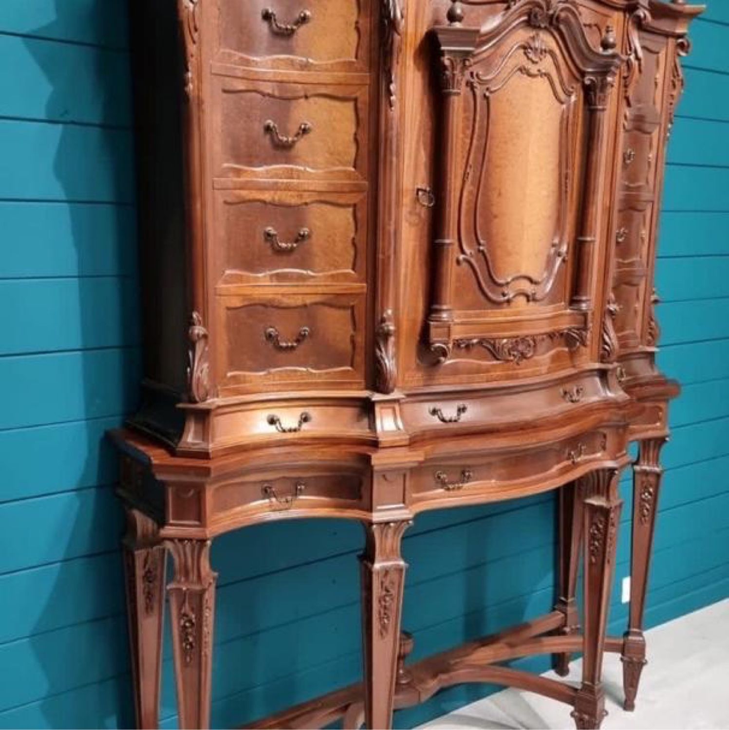 Винтаж: Бюро/Шкаф кабинетный винтажный в интернет-магазине Ярмарка ...