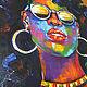 Painting African Interior Buy Painting African Woman. Pictures. Vladyart. My Livemaster. Фото №4