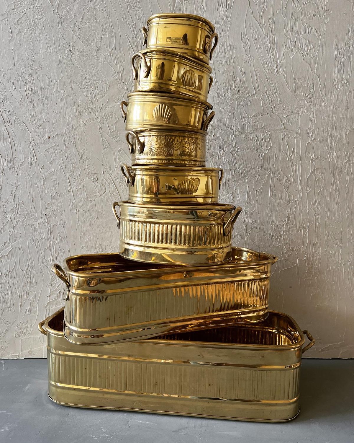 Латунные кашпо подставки в интернет-магазине Ярмарка Мастеров по цене ...