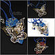 Turquoise Necklace (393) designer jewelry. Necklace. Svetlana Parenkova (parenkova). My Livemaster. Фото №14