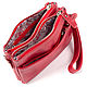 Order Women's leather bag 'Helga' (red). Russian leather Guild. Livemaster. . Crossbody bag Фото №3