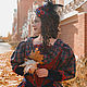 Костюм "ОДНАЖДЫ В ШОТЛАНДИИ" (платье+шляпка). Карнавальные костюмы. Fairy costumes (fairycostumes). Ярмарка Мастеров.  Фото №6