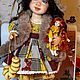 Заказать Интерьерная кукла. dari.dolls. Ярмарка Мастеров. . Будуарная кукла Фото №3