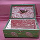 Order Box 'Delicate roses and white lilac'. Romantic decoupage (veranika7). Livemaster. . Box Фото №3