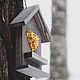 Bird Feeder HEART Reusable with Feed. Houses. Masha Meyer. Online shopping on My Livemaster.  Фото №2
