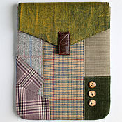 Сумки и аксессуары handmade. Livemaster - original item Apple iPad textile cover-case. Handmade.