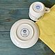 Винтаж: Villeroy&Boch кофейная пара "Botanica". Кружки винтажные. Лавка любопытных вещиц Curiosa. Ярмарка Мастеров.  Фото №4