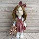 Кукла ручной работы + сменная одежда. Тыквоголовка. Vera's dolls. Ярмарка Мастеров.  Фото №4