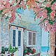 The painting 'Mediterranean patio''. Pictures. Lana Zaitceva. Online shopping on My Livemaster.  Фото №2