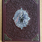Сувениры и подарки handmade. Livemaster - original item The Silver Age of Russian Poetry (gift book in leather cover). Handmade.