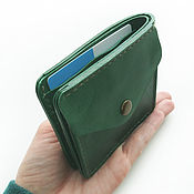 Сумки и аксессуары handmade. Livemaster - original item Wallet for 6 cards coin box. Handmade.