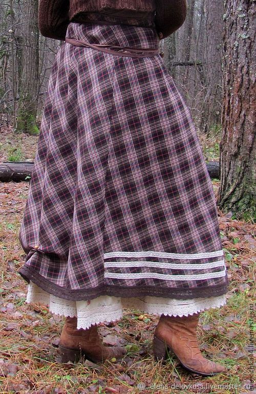 Деревенская юбка