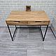  рабочий стол в стиле [LOFT]. Столы. BRAUS [LOFT]. Ярмарка Мастеров.  Фото №4