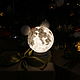 Светильник - Луна 15 см (светильник планета, ночник). Настольные лампы. Lampa la Luna byJulia. Ярмарка Мастеров.  Фото №5