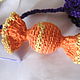 KEYCHAIN 'CANDY FOR the sweet TOOTH' knitted. Key chain. Gala Devi (crochet design). My Livemaster. Фото №6