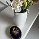 Order Pillbox 'Field bouquet', Europe. Dutch West - Indian Company. Livemaster. . Vintage Souvenirs Фото №3