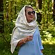 Заказать Палантин валяный женский шерстяной ажурный шарф. Лариса Акимова  АЛОРАFelt. Ярмарка Мастеров. . Палантины Фото №3