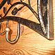 Wrought iron hanger for clothes. Clothes Hangers and Hooks. Welding and Forging. My Livemaster. Фото №6