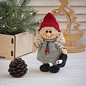 Сувениры и подарки handmade. Livemaster - original item Christmas gifts: New Year`s gnome - keeper of heartfelt wishes. Handmade.