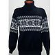 Norwegian sweater ornament knit Norwegian style, Sweaters, Moscow,  Фото №1