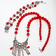 Coral necklace and bracelet, Jewelry Sets, Bogoroditsk,  Фото №1