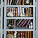 Miniature Bookcase. Model. Decoupage. My Livemaster. Фото №6
