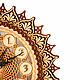 Reloj de pared de madera medio 'Calado' D26. Art.40019. Watch. SiberianBirchBark (lukoshko70). Интернет-магазин Ярмарка Мастеров.  Фото №2