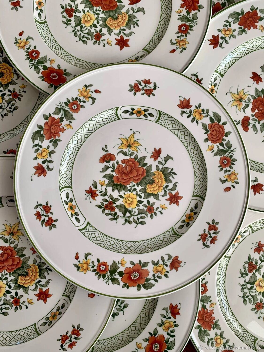 Винтаж: Тарелки 26 см Summerday Villeroy&Boch Германия купить в ...