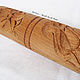 Пряничная скалка на 4 узора. Скалки. ZViTaLi - Wood Hand Made. Ярмарка Мастеров.  Фото №4