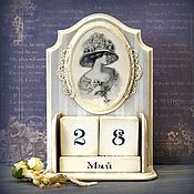Канцелярские товары handmade. Livemaster - original item Perpetual calendar 