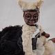 Кошечка Гамма. Будуарная кукла в стиле стимпанк, Куклы и пупсы, Одесса,  Фото №1