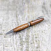 Канцелярские товары handmade. Livemaster - original item Kanzler wooden ballpoint pen sapele array. Handmade.