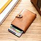 Credit card holder male and female Orest / Buy leather for cards and business cards. Business card holders. EZCASE - Leather Design Studio. My Livemaster. Фото №5
