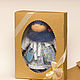 what to give a friend interior doll gift doll in blue outfit doll in shades of blue
