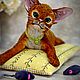 Заказать Copy of Copy of Copy of Copy of Copy of Copy of Cat Mystical Mystery. KlemaBears. Ярмарка Мастеров. . Stuffed Toys Фото №3