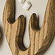 Board 'Straight long with horns', color 'walnut'. Cutting Boards. derevyannaya-masterskaya-yasen (yasen-wood). My Livemaster. Фото №4