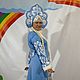 Snow Maiden costume with patterns handmade. Carnival costumes. clubanimatorov. My Livemaster. Фото №4